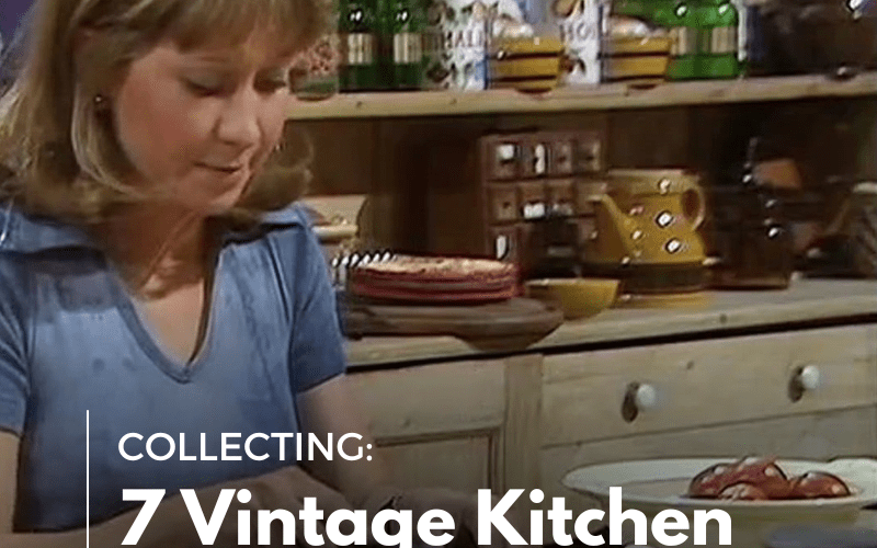 7 Vintage Kitchen Essentials Blog Image - Rachels Vintage & Retro