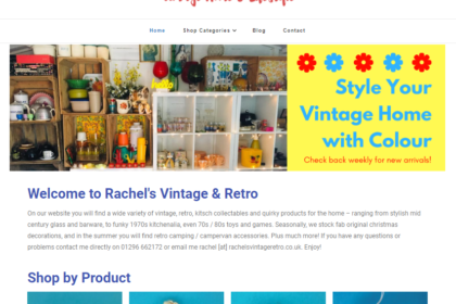 Rachel's Vintage Website