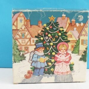 Vintage Avon Boxed Christmas Carollers Novelty Soap Set 1980s