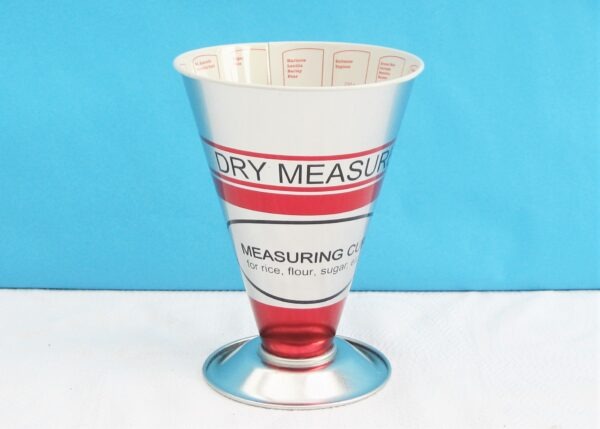 Vintage Dry Measuring Cup Aluminium Cone Unbranded (Tala Inspired)