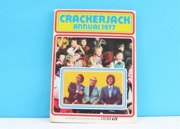 Vintage Crackerjack Annual Book 1977 BBC Kids TV Show