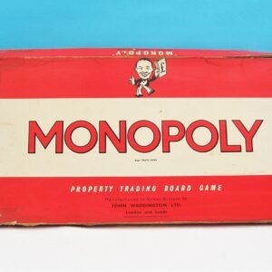 Vintage Monopoly Board Game by Waddingtons 1961 Version 60s Party Games
