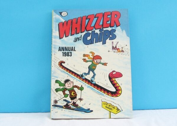 Vintage 80s Whizzer and Chips Annual 1983 Unclipped