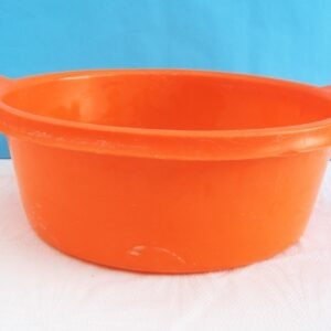 Vintage Addis Orange Washing Up Bowl Plastic 1970s Kitchenalia