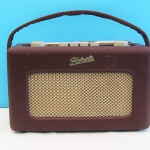 Vintage Roberts Revival Radio R250 Analogue FM MW LW Brown Case - Working