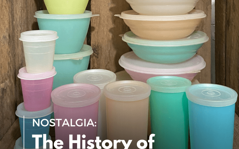 The History of Tupperware Blog Image - Rachels Vintage & Retro
