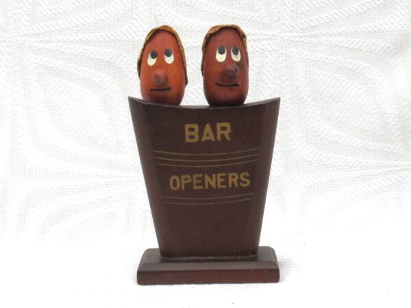 Vintage Barware Dayson Gonks Teak Bar Tools Corkscrew Bottle Opener 60s 70s