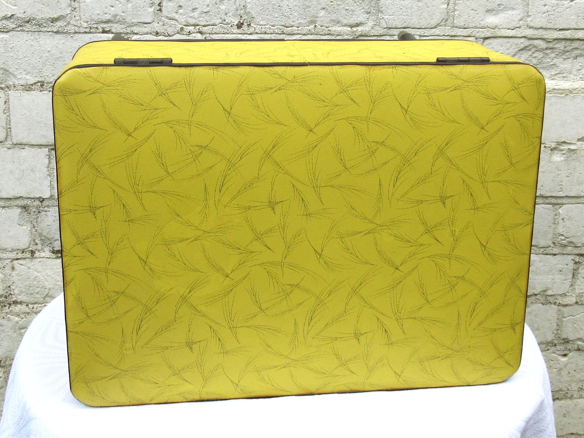 Vintage Mid Century Sewing Box Dansette Legs