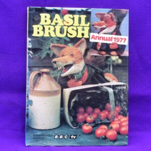Vintage Basil Brush Annual 1977 70s Christmas Book