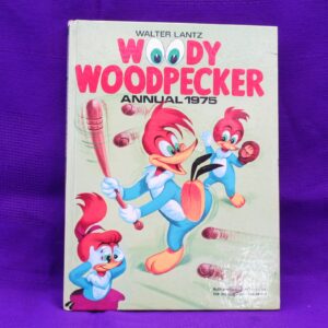Vintage Woody Woodpecker Annual 1975 70s Christmas Book