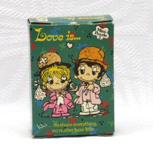 Vintage 80s Love Is Mini Jigsaw Puzzle No 5 Complete Boxed