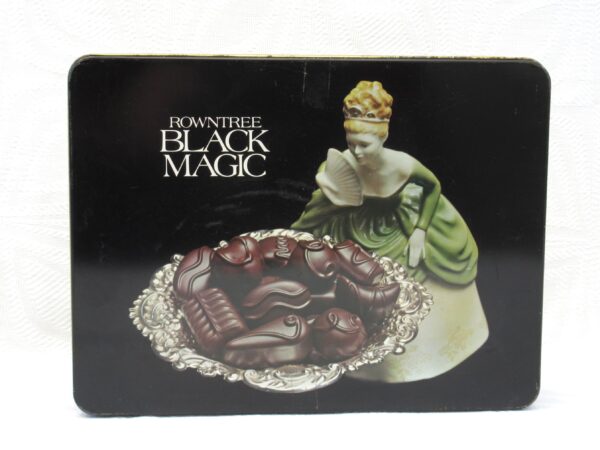 Vintage Rowntree Black Magic Chocolates Tin 70s 80s