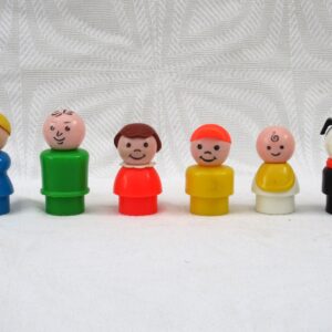 Vintage Fisher Price Little People Family & Dog Bundle #1 70s 80s. 6 figures in the bundle. Price includes FREE UK Postage!