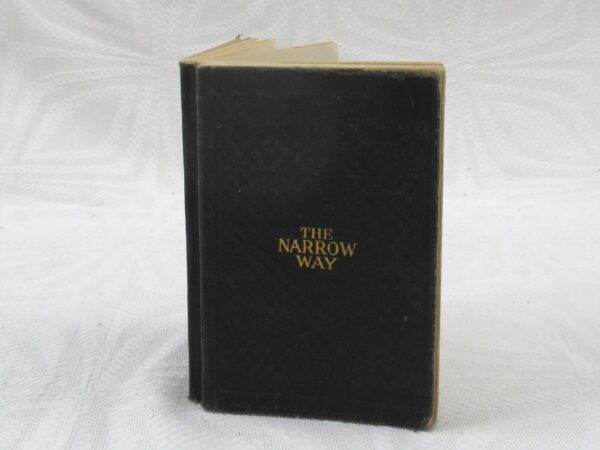 Vintage 1920s Religious Catholic Book The Narrow Way Confirmation Holy Communion.