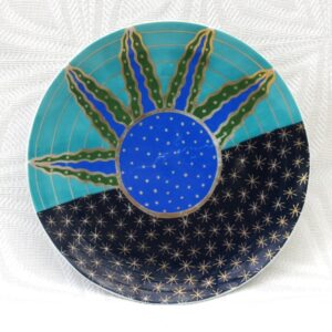 Vintage Habitat Soleil Decorative Plate 19cm Made in Japan 1990s