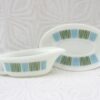 Vintage JAJ Pyrex Matchmaker Gravy Boat and Saucer Mid Century 50s 60s - Image 5