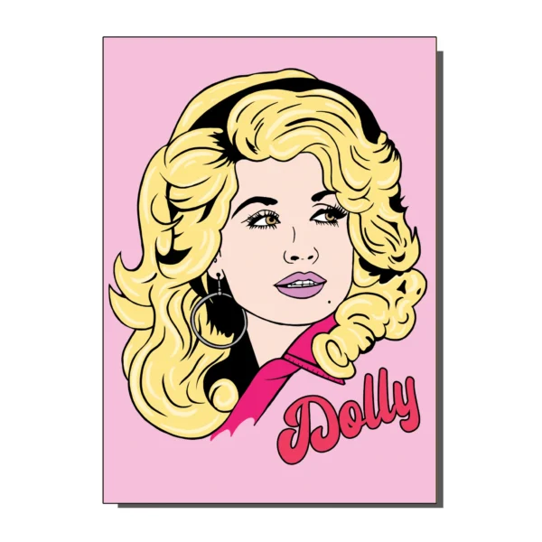 Dolly Greetings Card 1970s - Bite Your Granny