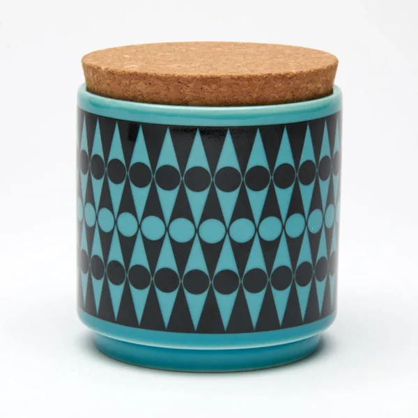 Magpie x Hornsea Storage Jar Backgammon Teal