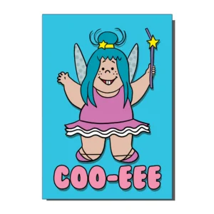 Mavis Coo-Eee Willo The Wisp Greetings Card 80s from Bite Your Granny