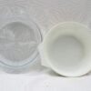 Vintage English Pyrex Pesca Peach Large Casserole Dish with Lid 1980s - Image 5