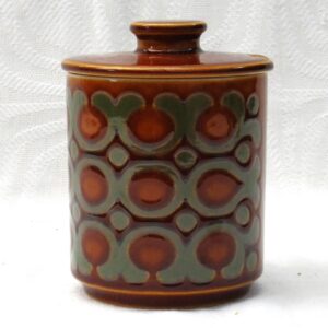 Vintage Hornsea Bronte Jam Preserve Pot Jar Lidded 1970s Photo