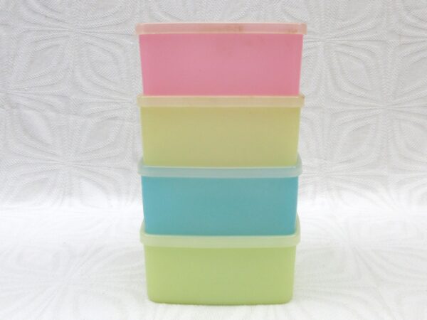 Vintage Tupperware Wonderlier Pastel Small Storage Tubs 50s 60s - Choose Colour Image