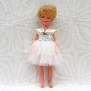 Vintage Christmas Decorations Doll Fairy Angel Tree Topper 70s 80s Image