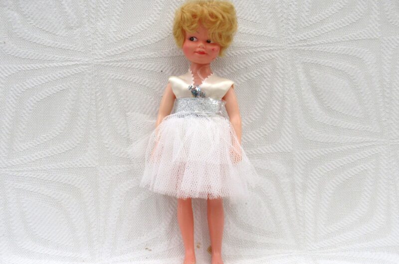 Vintage Christmas Decorations Doll Fairy Angel Tree Topper 70s 80s Image