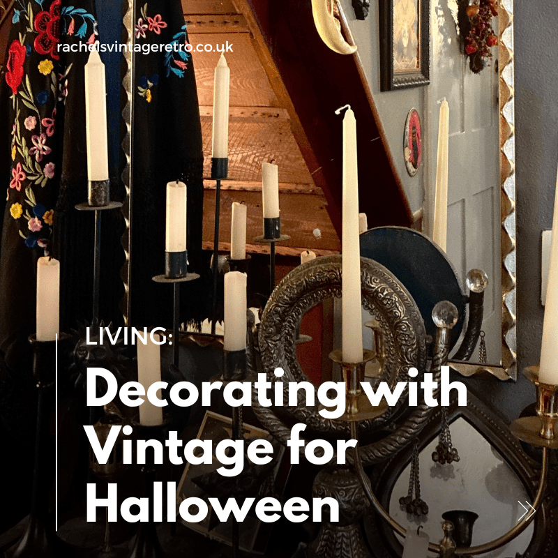 Decorating with Vintage for Halloween Blog Image