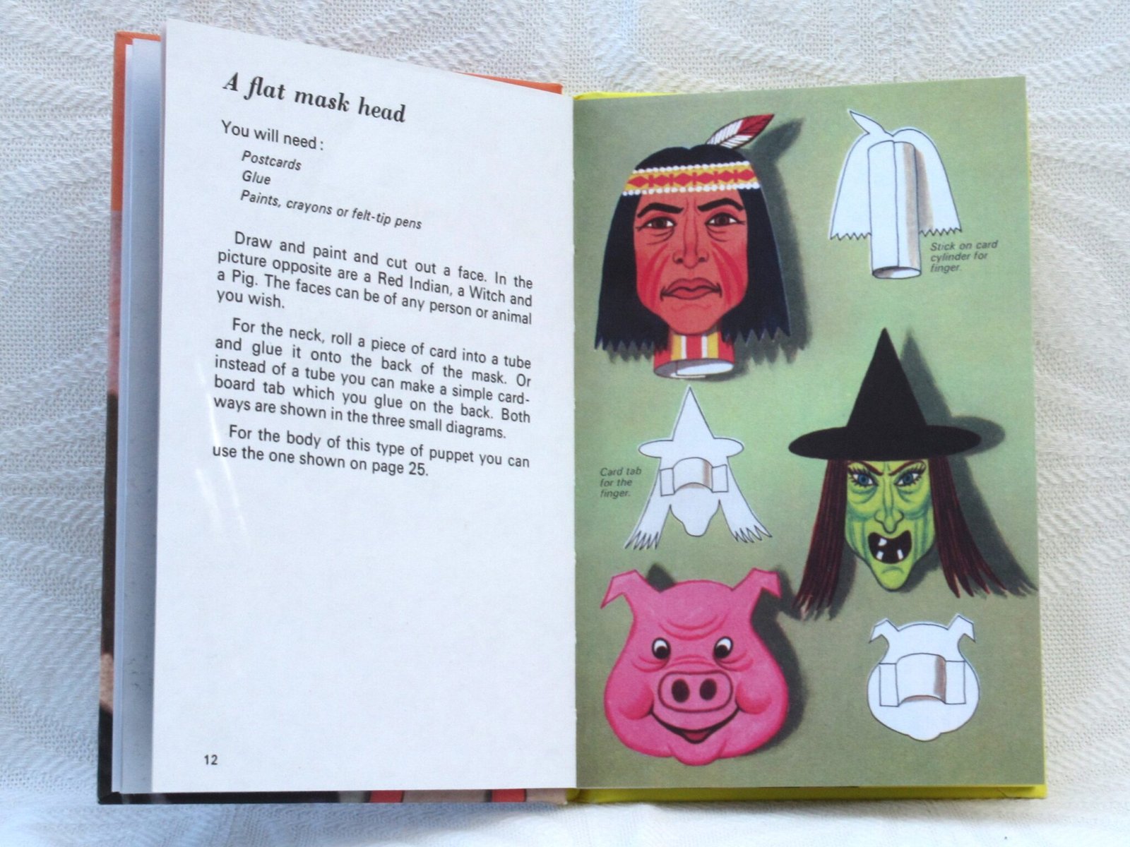 Puppet Making Book Vintage Ladybird Books Easy To Make Puppets Facsimile Edition