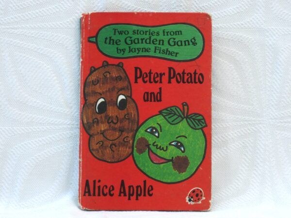 Vintage Ladybird Books Garden Gang Peter Potato Alice Apple Image