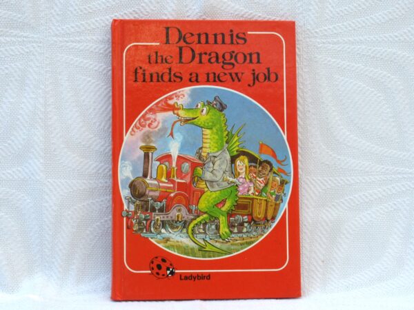 Vintage Ladybird Books Dennis The Dragon Finds A New Job Image