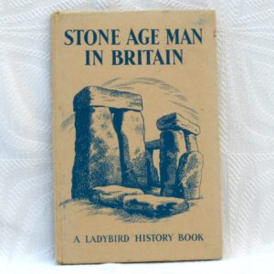 Vintage Ladybird Books Stone Age Man In Britain History Series Image