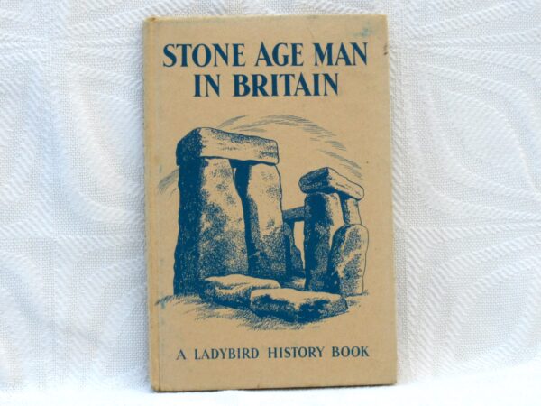 Vintage Ladybird Books Stone Age Man In Britain History Series Image