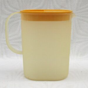 Vintage Tupperware Fridge Door Jug Pitcher 70s 80s Image