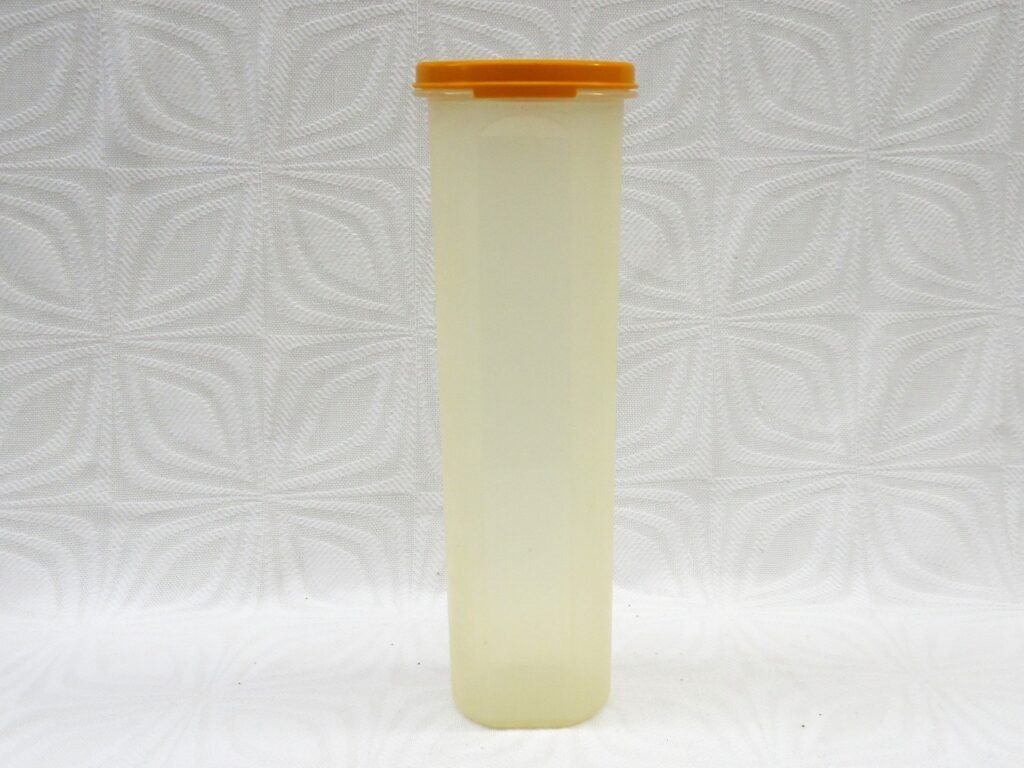 Grande Boîte à Spaghetti Tupperware Bleue, Hauteur 29 Cm, état Correct