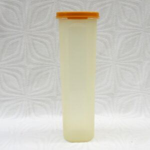 Vintage Tupperware Tall Spaghetti Storage Container 70s 80s Image