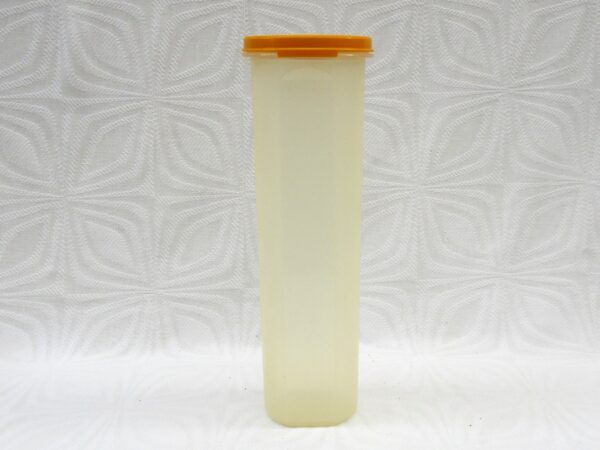 Vintage Tupperware Tall Spaghetti Storage Container 70s 80s Image