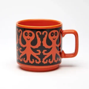 Magpie x Hornsea Mug Octopus with Orange Glaze Product Image