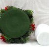 Vintage 70s 80s Christmas Decorations Table Centrepiece Holly Berries Candle - Image 4
