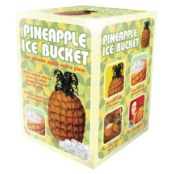 Pineapple Ice Bucket Vintage Retro Style - Image 3