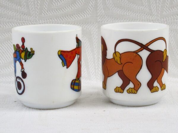 Vintage Arcopal Childrens Mug Milk Glass France 80s - Choose Design - Image 2