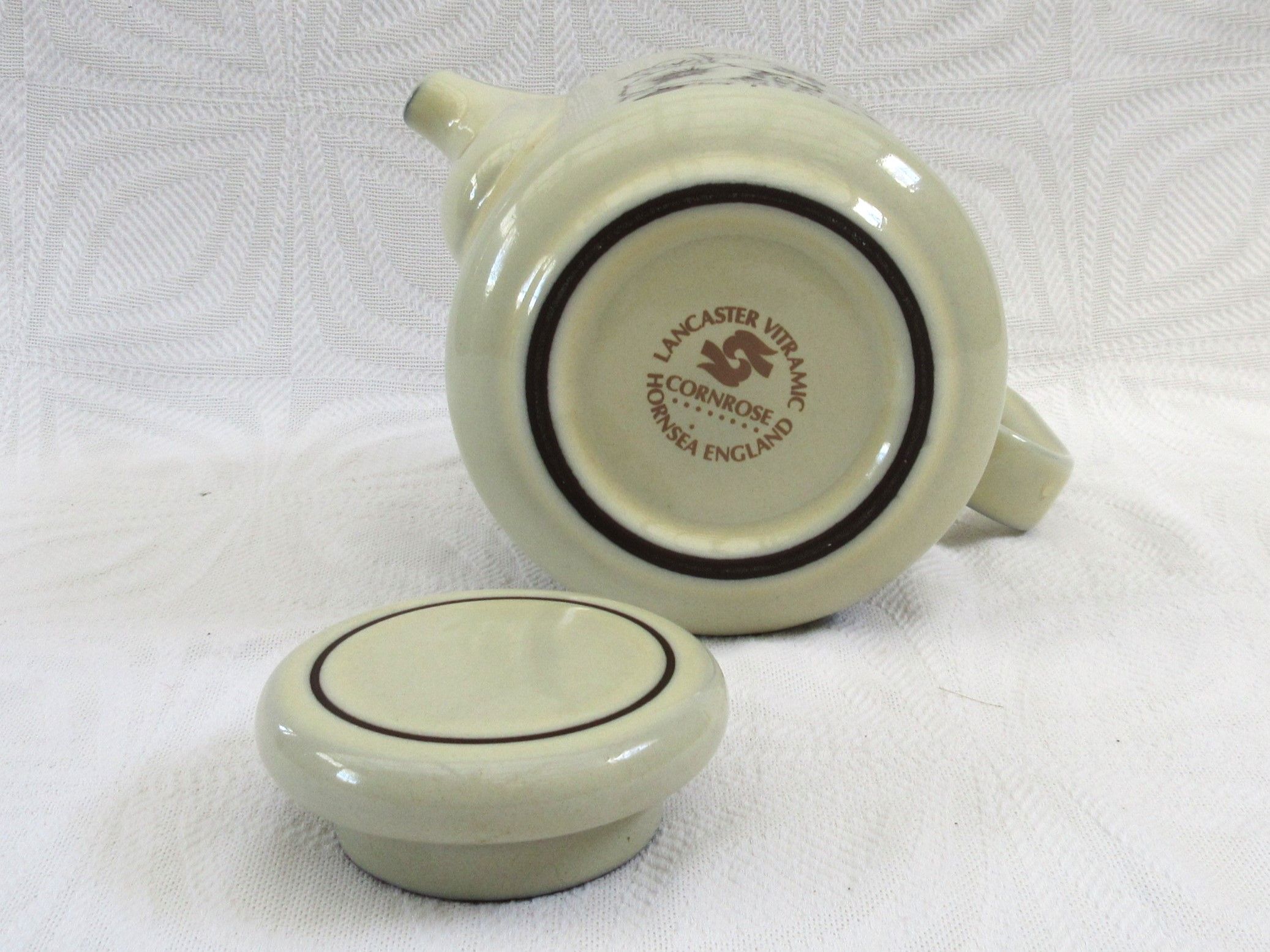 Vintage Hornsea Pottery Cornrose Coffee Pot 70s 80s - Image 5