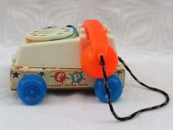 Original Vintage Fisher Price Chatter Telephone 1961 - Image 4