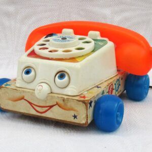 Original Vintage Fisher Price Chatter Telephone 1961 Image