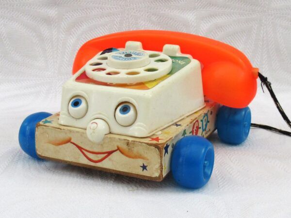 Original Vintage Fisher Price Chatter Telephone 1961 Image