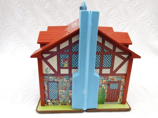 Original Vintage Fisher Price Play Family House 1980 Brown Tudor Style - Image 2