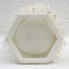 Vintage Wedding Cake Topper Bride Groom Plastic Pergola Lace 1970s - Image 4