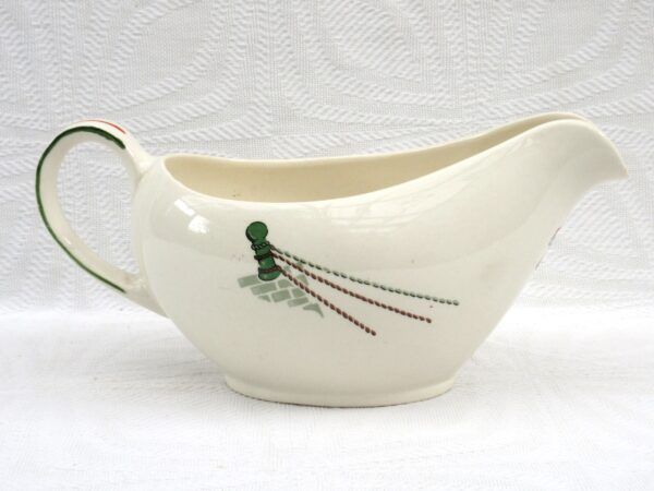 Vintage Alfred Meakin Clovelly Gravy Boat Fisherman Lighthouse 50s 60s - Image 2