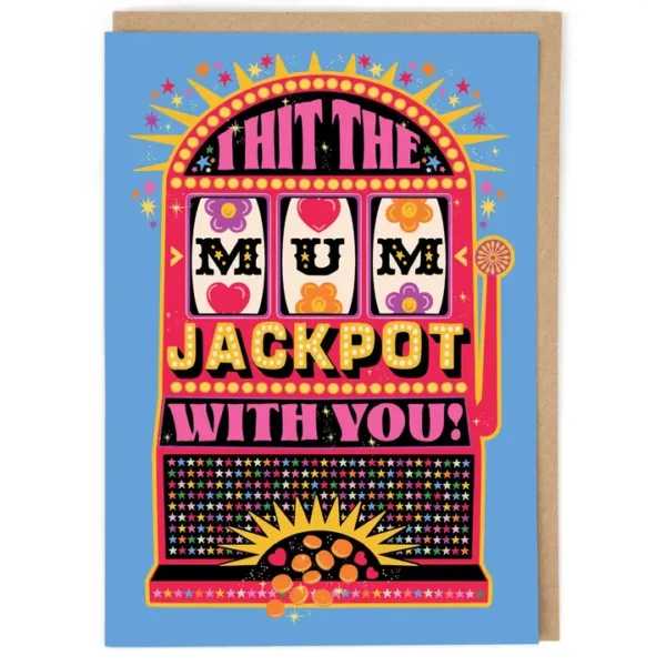 Vintage Cath Tate Mothers Day Card Hit the Jackpot Lost Plots Image